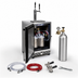 Thumbnail image #4 for Perlick Mobile Tap Nitro & Coffee or Wine Refrigerated Beverage Dispenser with 2 Faucets and Casters