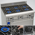 Thumbnail image #4 for Spec Series Heavy Duty Modular Gas Range with 6 Open Burners