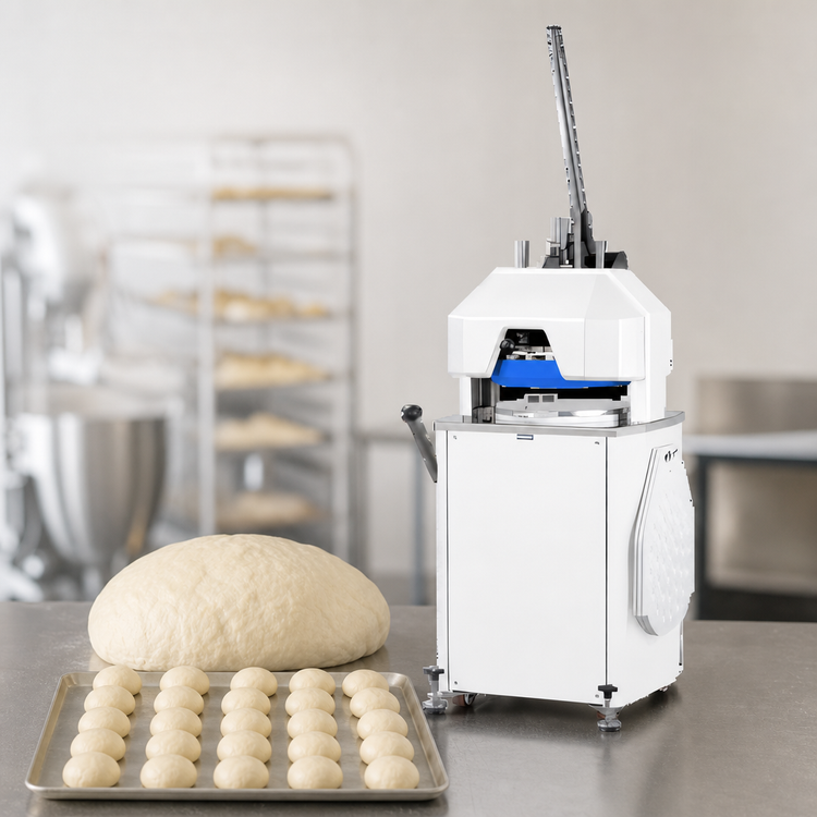 Product image #4 for Doyon Semi-Automatic Dough Divider/Rounder, 3 kg Capacity, 30-Piece, 120V