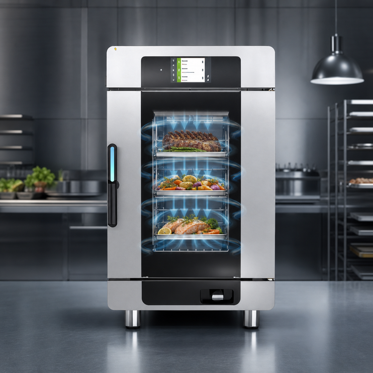 Product image #5 for Alto-Shaam Converge CMC-H3H Electric Multi-Cook Combi Oven with 3 Chambers