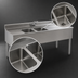 Thumbnail image #4 for Eagle Group 2200 Series 48-Inch Two-Compartment Underbar Sink with Right Drainboard