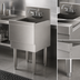 Thumbnail image #4 for Top Shelf TSF Series Extra Capacity Stainless Steel Underbar Sink Unit, 1 Compartment, 18 x 24 Inches, Deck-Mount Faucet Holes
