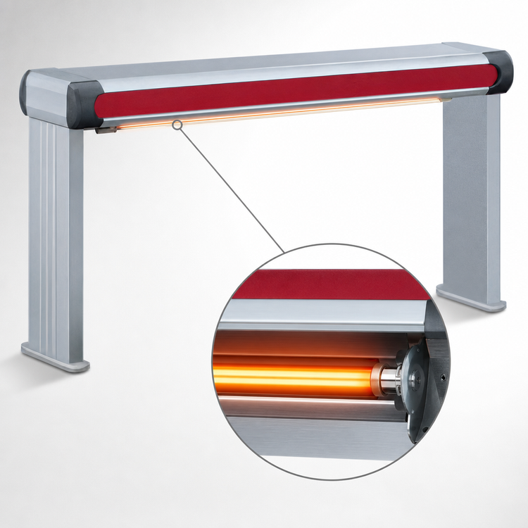 Product image #4 for Hatco Glo-Ray 39-1/2-Inch Single Unlighted Infrared Designer Strip Heater