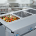 Thumbnail image #3 for Thurmaduke EP-5-CBPG 5-Well Full-Size Electric Portable Steamtable with Painted Grip Steel Body