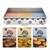 Thumbnail image #4 for Vulcan MSA36 Heavy Duty Countertop Gas Griddle, 36-Inch x 24-Inch Cooking Surface, 81,000 BTU