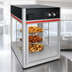 Thumbnail image #4 for Hatco Flav-R-Savor FSD-2 Full-Service Countertop Hot Food Holding and Display Cabinet with 2 Doors and 3-Tier Rotating Circle Rack