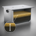 Thumbnail image #4 for Watts GI-500-K Grease Interceptor, 500 GPM, 1000 lb Capacity, 6-Inch No-Hub Connections