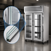 Thumbnail image #4 for True SPEC SERIES Two-Section Pass-Thru Glass Front/Rear Door Reach-In Refrigerator