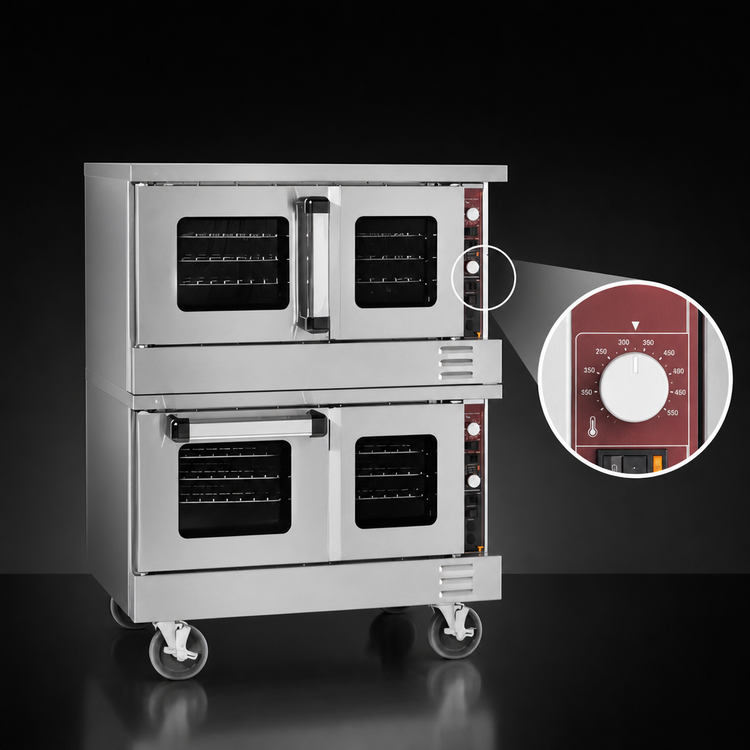 Product image #4 for Southbend TruVection Low-Profile Double-Deck Electric Convection Oven, Standard Depth