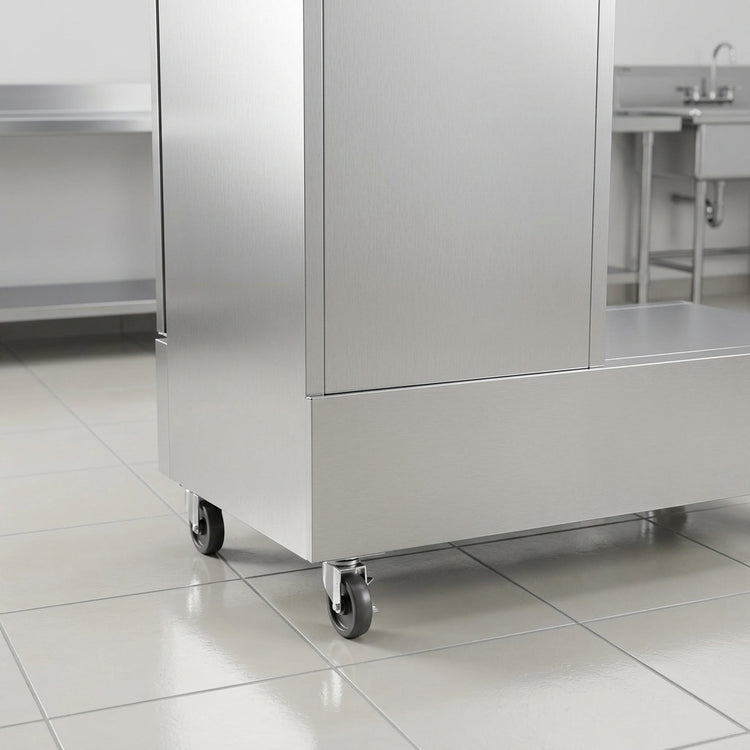 Product image #3 for Continental Refrigerator 2FSNSAHD Two-Section Shallow Depth Reach-In Freezer with Half Solid Doors