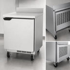 Thumbnail image #5 for Beverage Air WTR27HC 27-Inch One-Section Worktop Refrigerator, 5.25 Cu. Ft., Solid Door