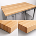 Thumbnail image #4 for Boos Block 60-Inch x 48-Inch Edge Grain Northern Hard Rock Maple Kitchen Countertop with Oil Finish
