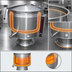 Thumbnail image #4 for Crown EP-30F 30 Gallon Electric Full Jacketed Stationary Steam Kettle