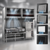 Thumbnail image #4 for Wells WVU-96SS 96-Inch Universal Ventless Hood System with Stainless Steel Stand