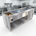 Thumbnail image #3 for Thurmaduke TCM-88PG-N7 Mobile Cold Food Unit with NSF 7 Mechanical Pan