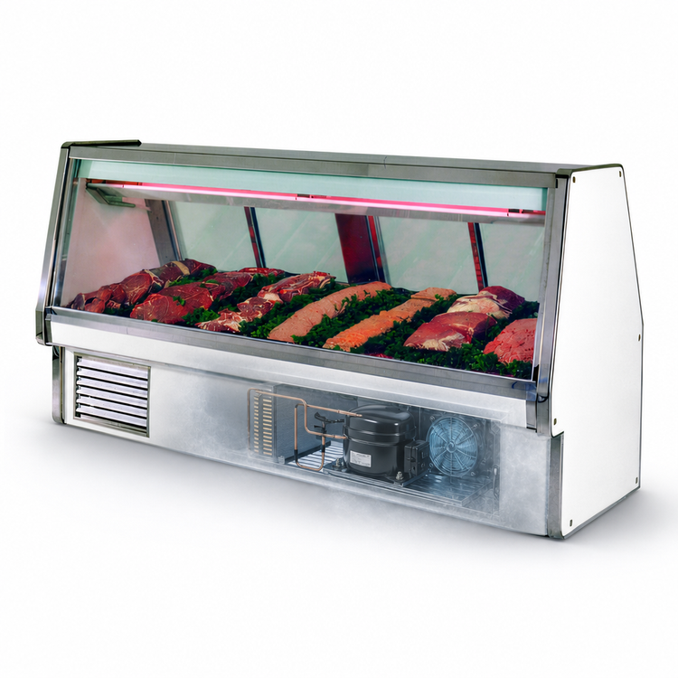 Product image #4 for Howard-McCray 34E Series Red Meat Service Case, 52-1/2-Inch Wide, Straight Glass Front