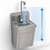 Thumbnail image #4 for Eagle Group Wall-Mounted Double Electronic-Eye Bottle Filler Station with 10-Inch Clearance