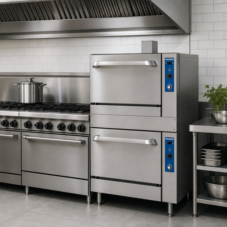 Product image #4 for Imperial Pro Series 36-Inch Double-Stack Gas Range Match Oven with Standard and Convection Ovens