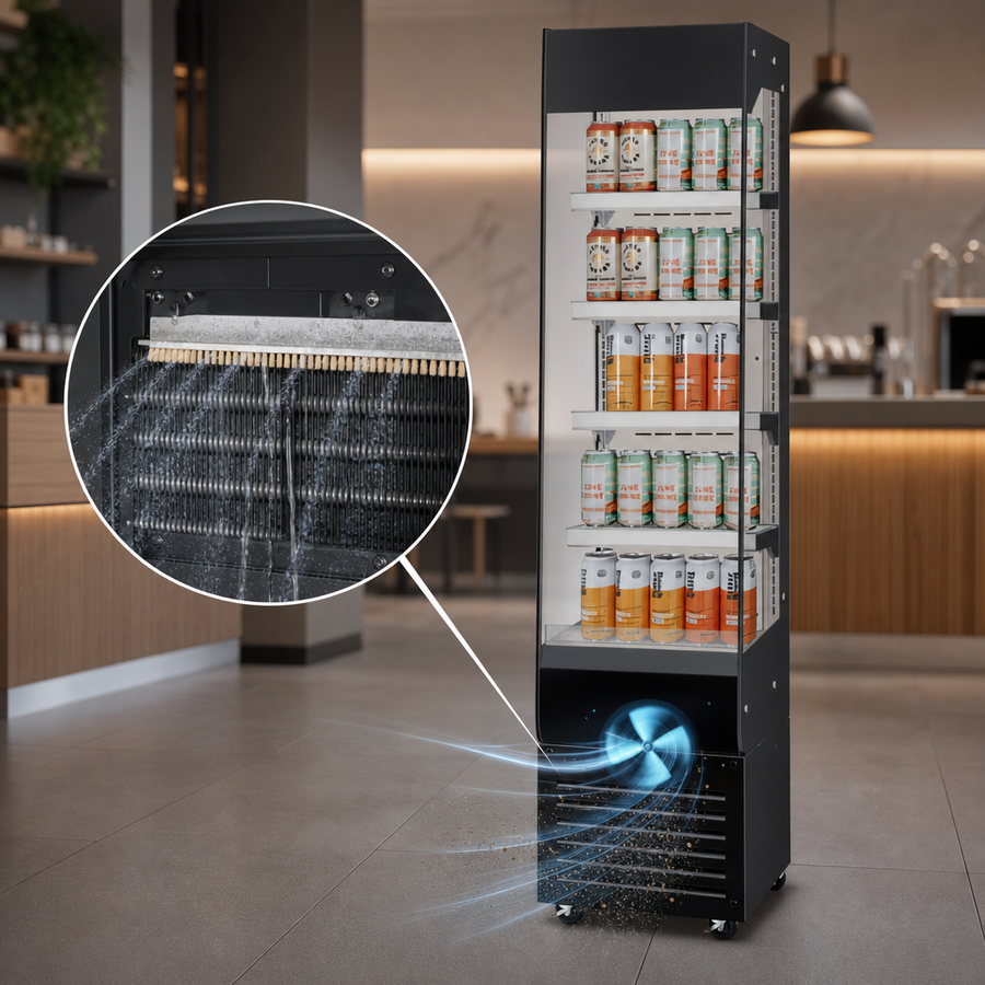 Self-Cleaning Condenser
