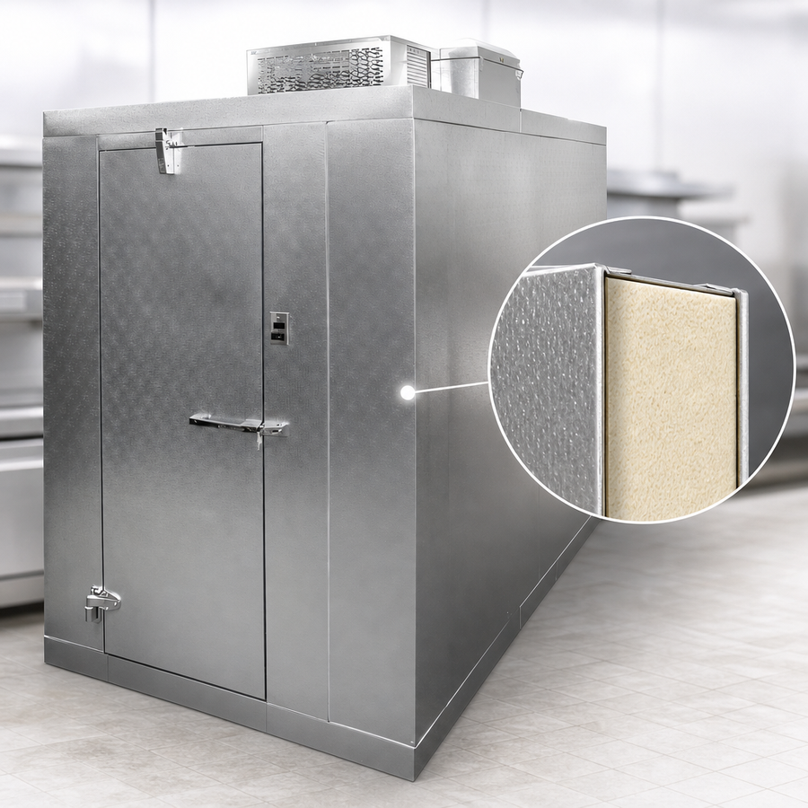 4-Inch Insulated Coated-Steel Panels