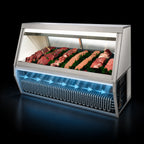 Thumbnail image #4 for Howard-McCray R-CMS35-12-S-LED Red Meat Double-Duty Service Case, 143-Inch, Stainless Steel, Remote Refrigeration, LED Lighting