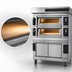 Thumbnail image #4 for Moretti Forni serieS S140E 2-Deck Electric Pizza Deck Oven with Prover