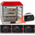 Thumbnail image #4 for Benchmark 18-Inch Countertop Two-Door Pass-Thru Hot Food Display Case