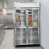 Thumbnail image #3 for Continental Refrigerator 2FSNGDHD Two-Section Display Freezer with Glass Half Doors