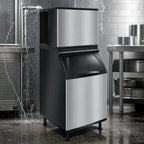 Thumbnail image #4 for Koolaire KDT1000W 30-Inch Water-Cooled Self-Contained Cube Ice Machine, Dice Cubes, 835 lb/Day