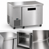 Thumbnail image #4 for Hoshizaki Steelheart ULF46B Undercounter Reach-In Freezer, One-Section, 46 Inch, 11.78 Cu. Ft., Side-Mounted Self-Contained Refrigeration