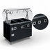 Thumbnail image #4 for Vollrath 2-Series Affordable Portable Deluxe 3-Well Mobile Hot Food Station with Breath Guard and Enclosed Base