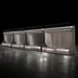 Thumbnail image #4 for Perlick 31-Faucet 93-Inch Modular Wall-Mount Glycol-Cooled Draft Beer Dispensing Tower