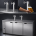 Thumbnail image #4 for Beverage-Air DD94HC-S 94-Inch Direct Draw Draft Beer Cooler with 3 Solid Doors, 2 Dual-Faucet Towers, and 5 Half-Barrel Keg Capacity