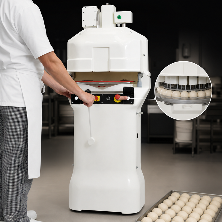 Product image #4 for Erika Record Easy Plus ER-EP11/31-RH/RD 36-Part Automatic Dough Divider/Rounder