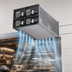 Thumbnail image #4 for Industrial Series 144-Inch Unheated Direct Drive Air Curtain, 4 x 1/2 HP Motors