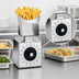 Thumbnail image #4 for Edlund Compact Series Fixed-Dial Top-Loading Portion Control Scale with French Fry/Taco Platform, 16 oz x 1/4 oz