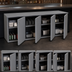 Thumbnail image #4 for Glastender 80-Inch Four-Section Low Profile Back Bar Dry Storage Cabinet