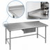 Thumbnail image #4 for Eagle Budget Series 84-Inch x 24-Inch Stainless Steel Work Table with 1-1/2-Inch Rear Up-Turn