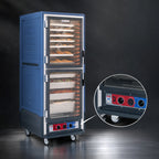 Thumbnail image #4 for Metro C5 Insulation Armour C539-MDC-L Mobile Moisture Heated Holding & Proofing Cabinet, Full-Height, 35-Pan, Dutch Clear Doors