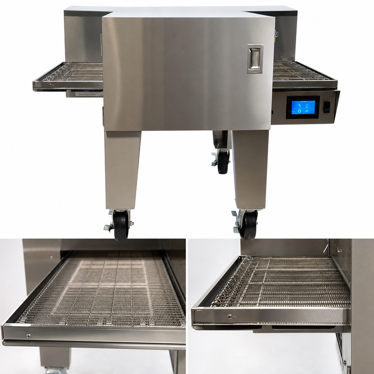 Product image #4 for Lincoln Aperion 24 Series Electric Impinger Conveyor Oven, 24" x 48" Conveyor, Solid Door, Floor Model
