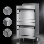 Thumbnail image #4 for Jade Range (Middleby) Bistro JBR-236C 36-Inch Double-Deck Gas Bake & Roast Oven with Standard and Convection Ovens