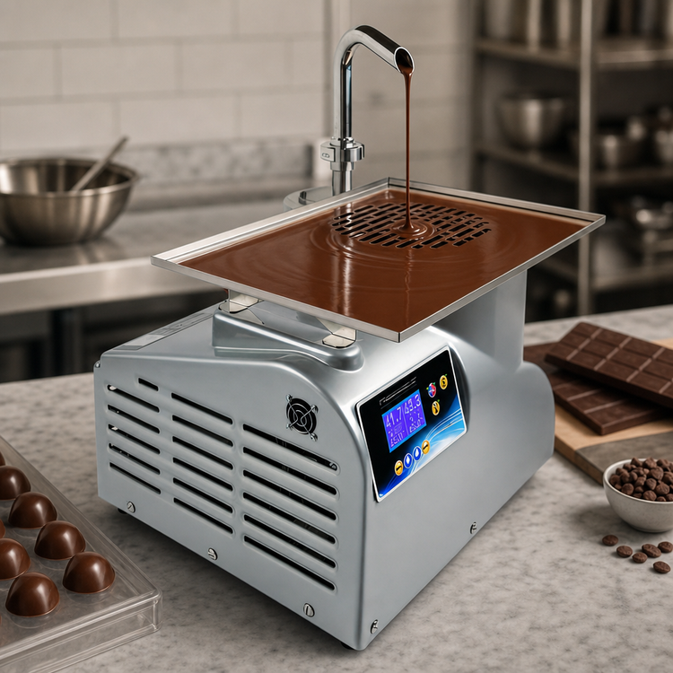 Product image #4 for Pomati T5 Countertop Chocolate Tempering Machine with 5 kg Tank, 230V