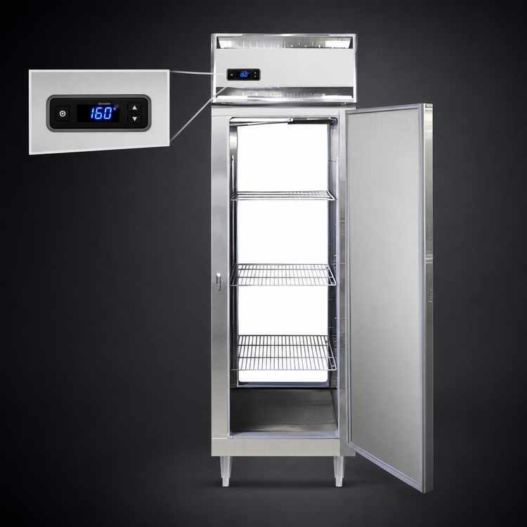 Product image #4 for Continental Refrigerator Designer Line DL1W-SA-PT One-Section Pass-Thru Heated Cabinet