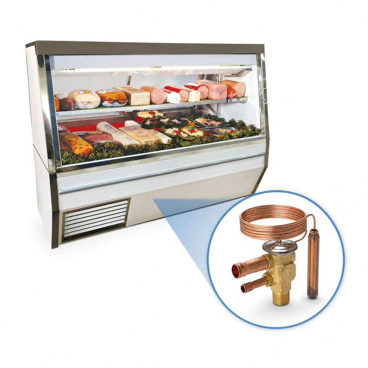 Product image #4 for Howard-McCray 34N Series 120-Inch Remote Double Duty Deli Meat & Cheese Service Case with Straight Glass and LED Lighting