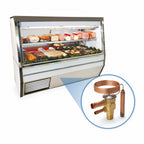 Thumbnail image #4 for Howard-McCray HMC, Deli Service Case, 34N R-CDS34N-10-LS-LED 120-Inch Remote Double-Duty Deli Meat & Cheese Service Case, Straight Glass