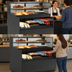 Thumbnail image #4 for Reveal® Freestanding Combination Convertible Service Above Refrigerated Self-Service Display Case, 71-3/4 Inches Wide