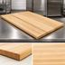 Thumbnail image #4 for John Boos Boos Block 72-Inch x 30-Inch Edge-Grain Maple Kitchen Countertop, Varnique Finish