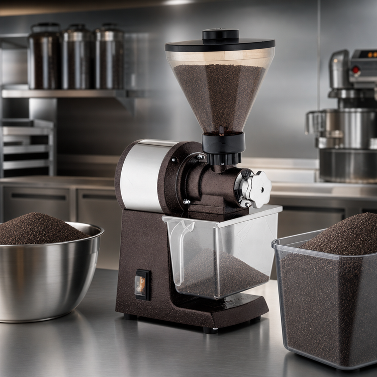 Product image #4 for Santos Trento Commercial Automatic Poppy Grinder with 1 kg Hopper and 14 kg Capacity