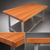 Thumbnail image #4 for Boos Block 72 x 48 x 3 in. American Cherry Edge Grain Kitchen Countertop, Varnique Finish