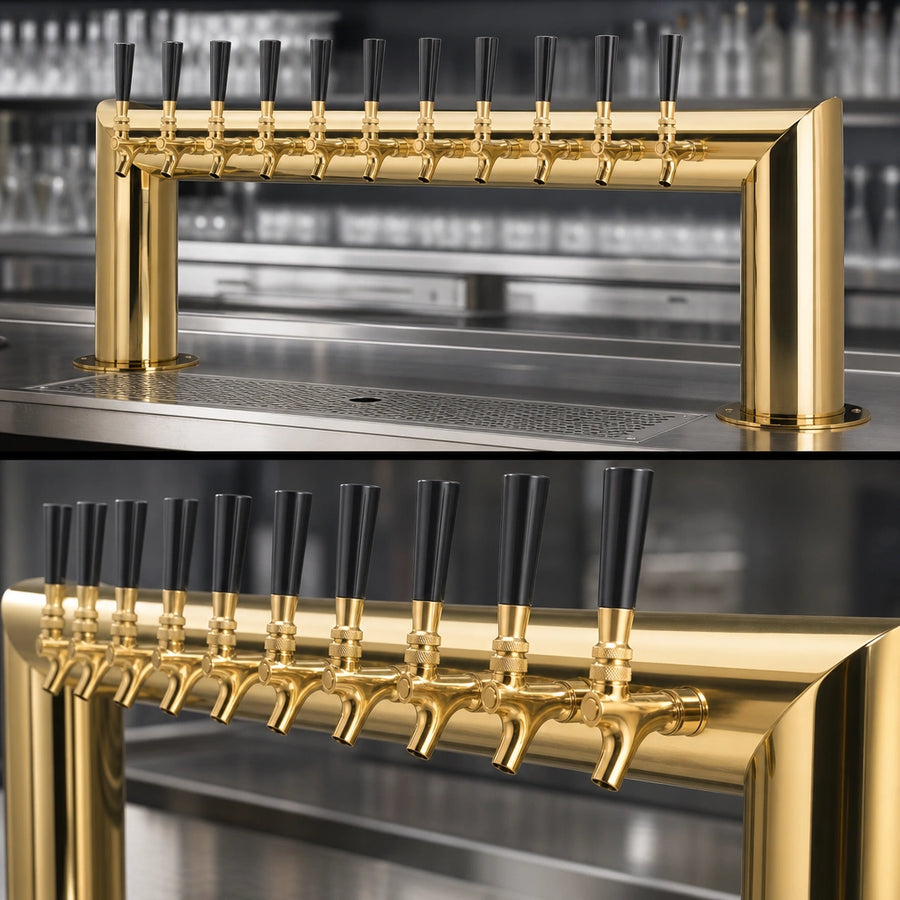 12-Faucet Pass-Thru Layout
